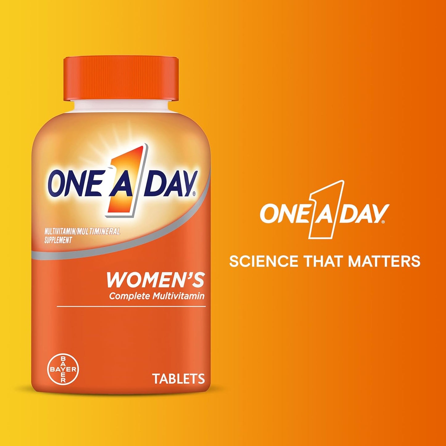 Women’S Multivitamin with Vitamin A, C, D, E and All 8 B Vitamins, Calcium, Vitamins for Women, for Bone Health, Skin Health & Immune Health Support , 200 Count