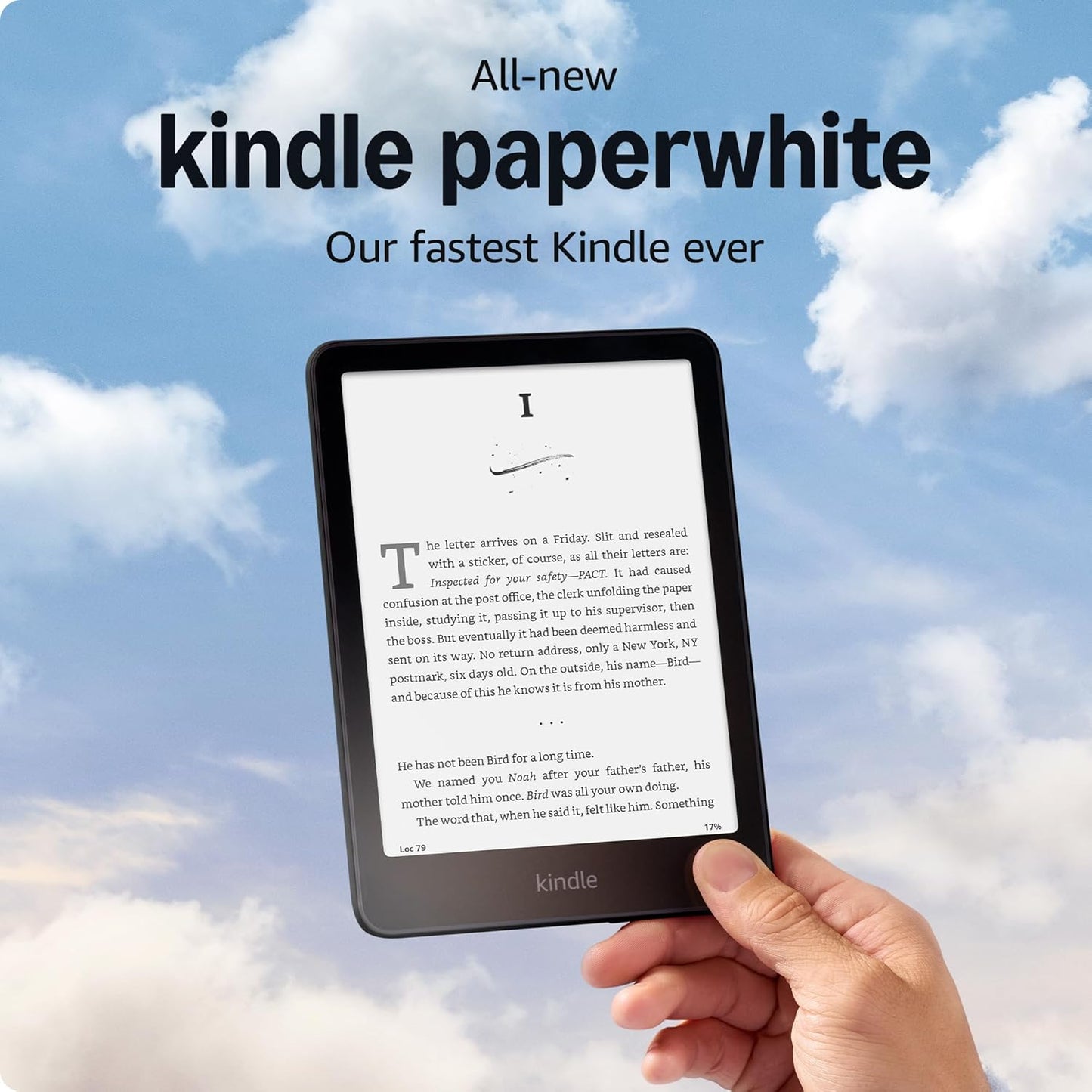All-New Kindle Paperwhite (16 GB) – Our Fastest Kindle Ever, with New 7" Glare-Free Display and Weeks of Battery Life – Black