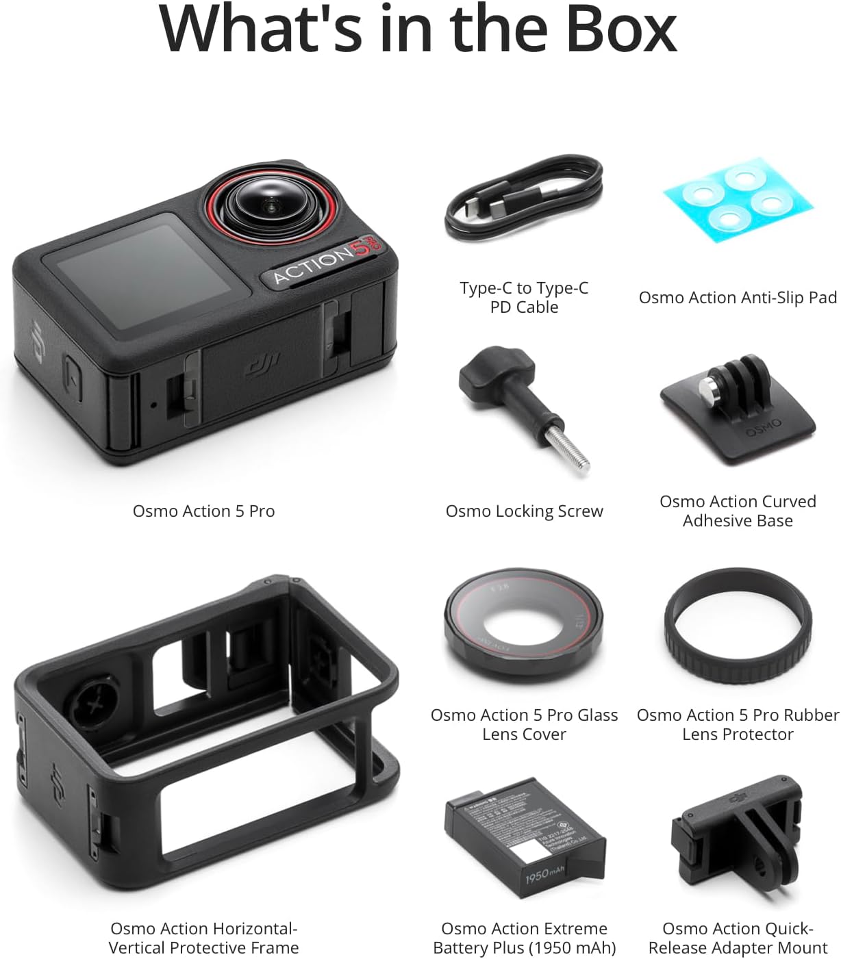 DJI Osmo Action 5 Pro Camera 4K Waterproof Action Cam