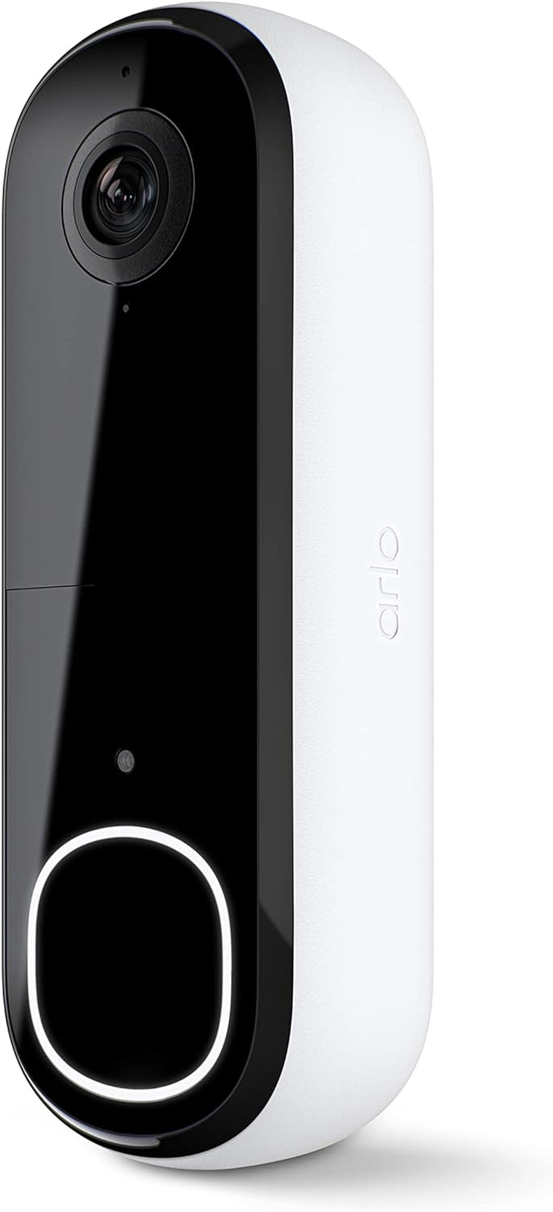 Video Doorbell 2K | 2Nd Gen | Wireless/Wired Option, 2-Way Audio, Night Vision, Head to Toe Video View, Integrated Siren | Live Stream | Real Time Notifications |180 Deg Wide View, White