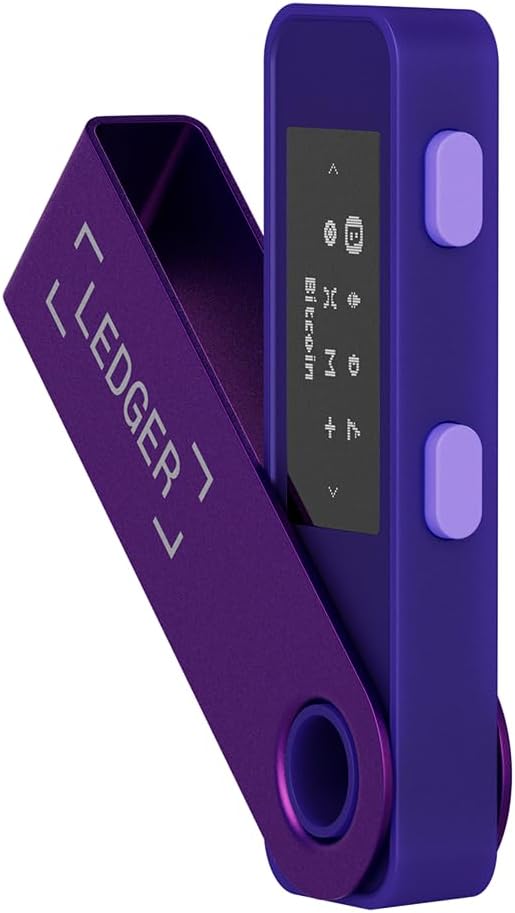 Nano S plus (Gold): the Perfect Entry-Level Hardware Wallet to Securely Manage All Your Crypto and Nfts.