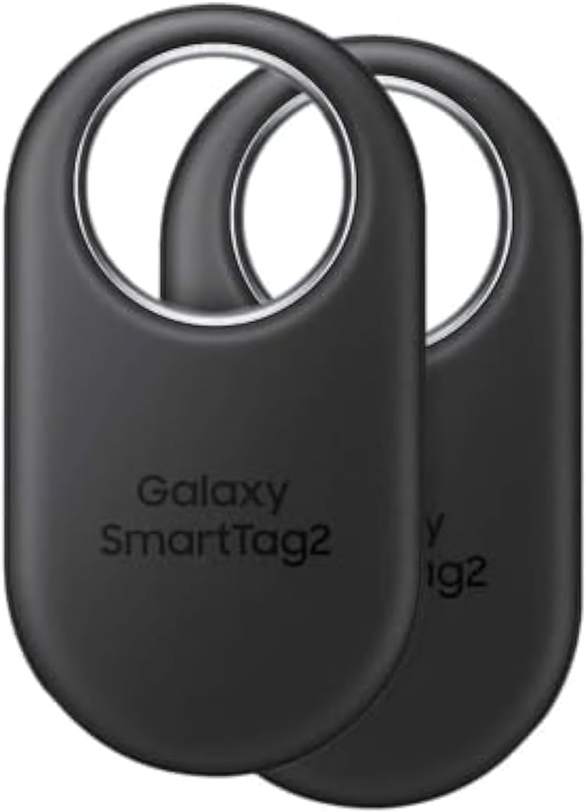 SmartTag 2 Bluetooth + UWB - IP67 Water & Dust Resistant - Track via App - 1.5 Year Battery Life (2-Pack)