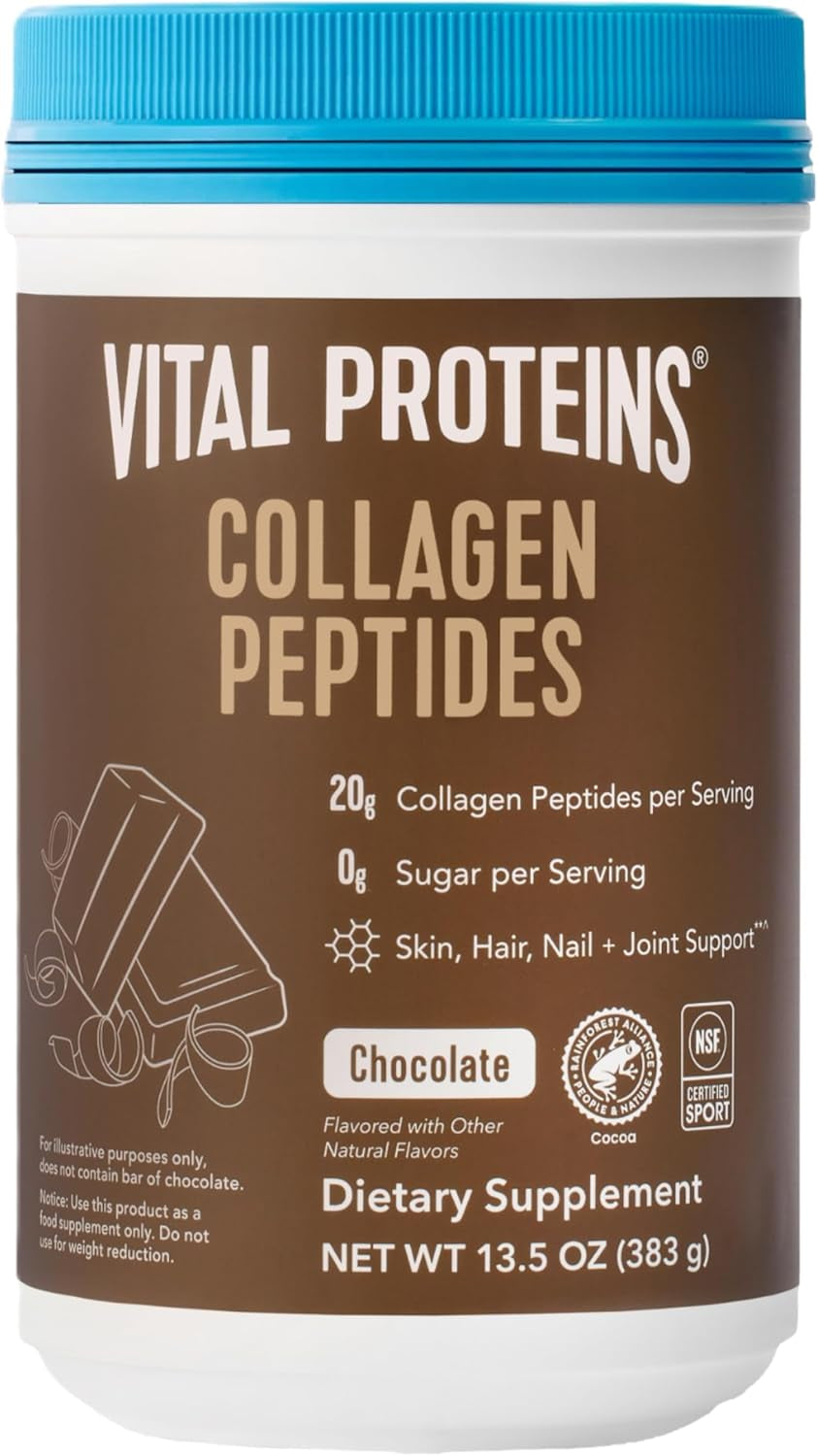 Collagen Peptides Powder - Supports Hair, Nail, Skin, Bone & Joint Health, Unflavored, Collagen Protein 9.33 OZ