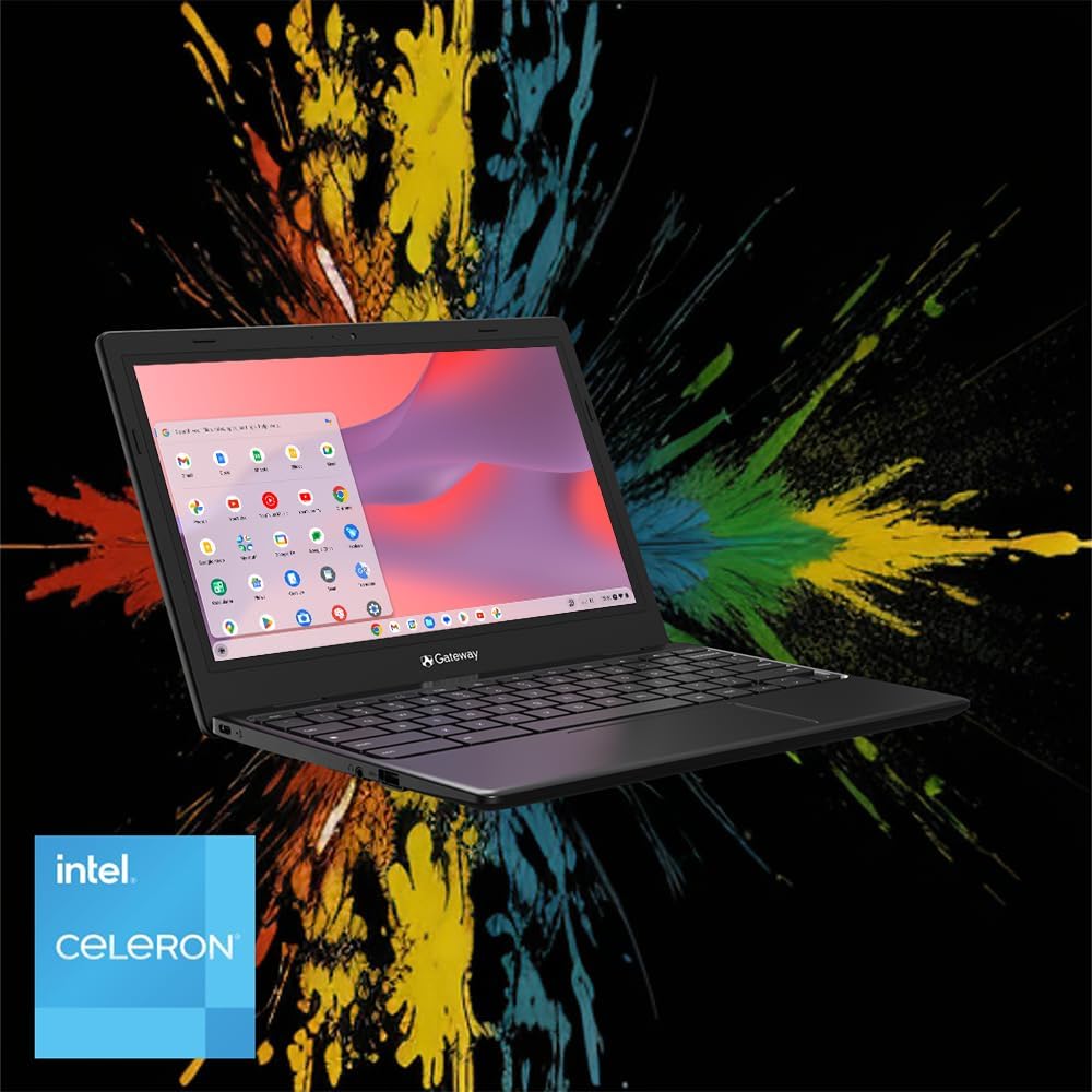Acer Gateway Chromebook 311 CBO311-1H-C1MX Laptop, Intel Celeron N4500, 11.6" HD Display, 4GB LPDDR4X, 64GB eMMC, Wifi, Chrome OS