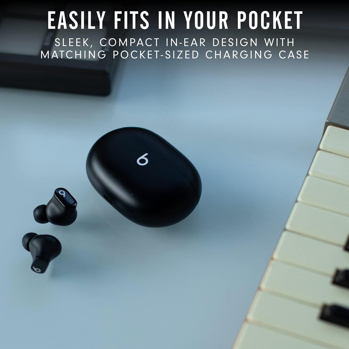 Beats Studio Buds - True Wireless Noise Cancelling Earbuds - Compatible with Apple & Android - Built-In Microphone - IPX4 Rating - Sweat Resistant