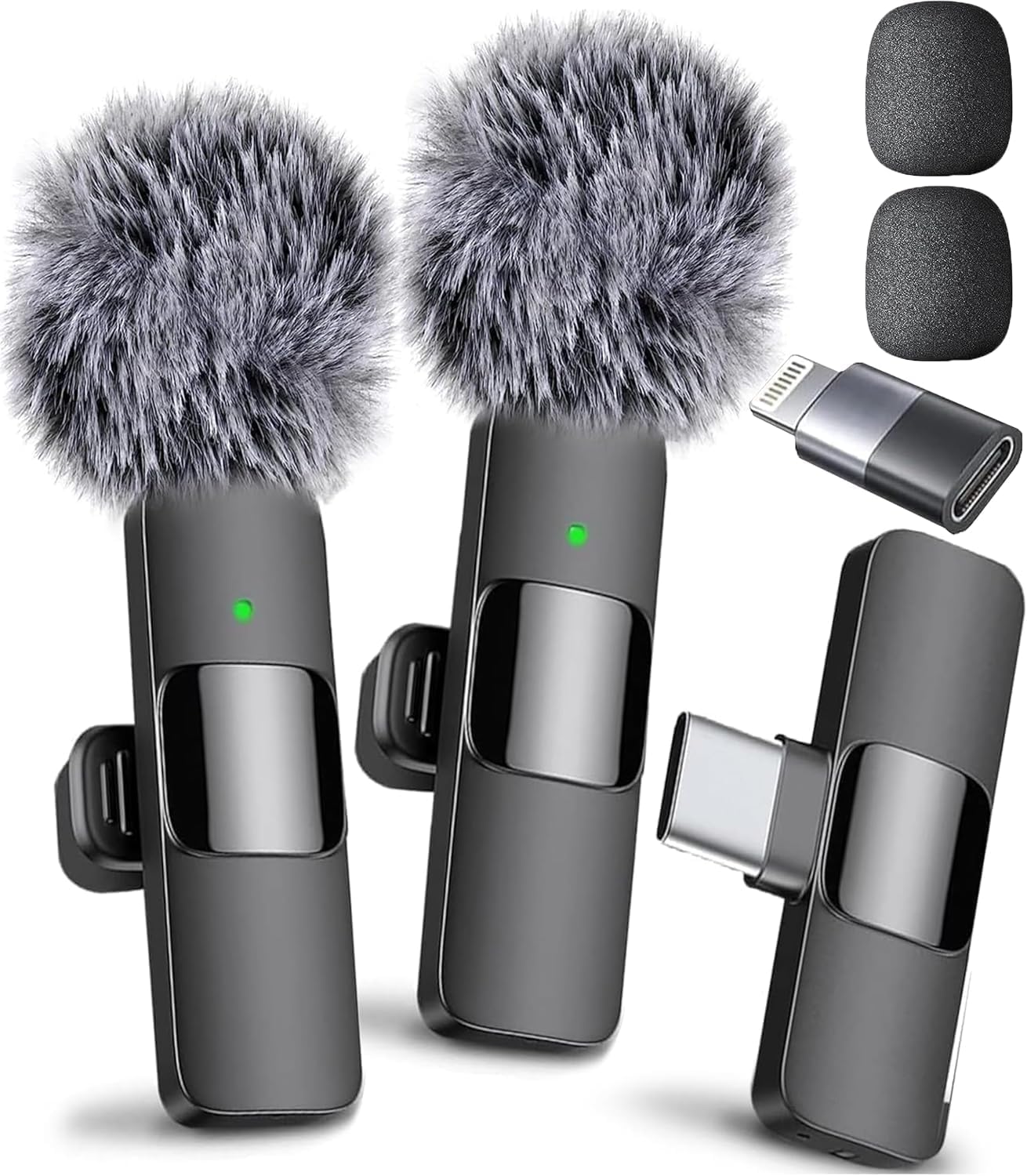 MINI MIC PRO (Latest Model) - Wireless Lavalier Mic for iPhones & Androids - Video Recording for Content Creators