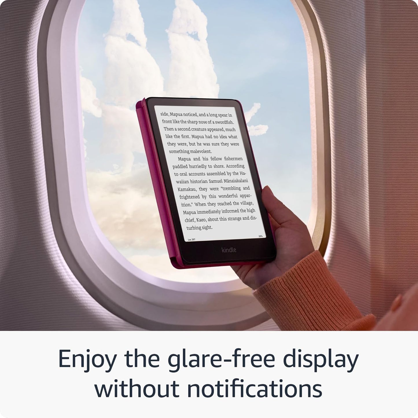 All-New Kindle Paperwhite (16 GB) – Our Fastest Kindle Ever, with New 7" Glare-Free Display and Weeks of Battery Life – Black
