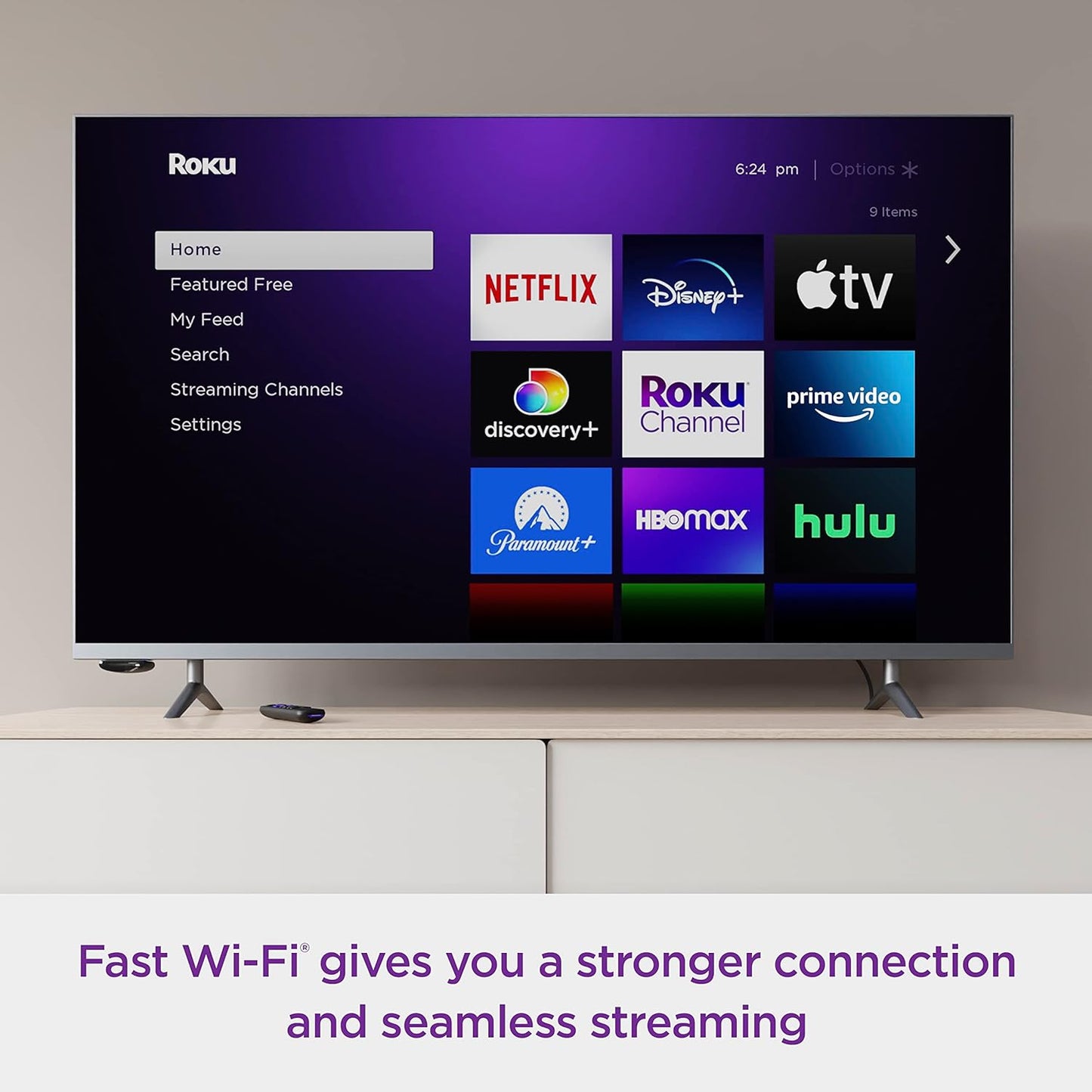 Express 4K+ | Streaming Device 4K/HDR, Voice Remote, Free & Live TV