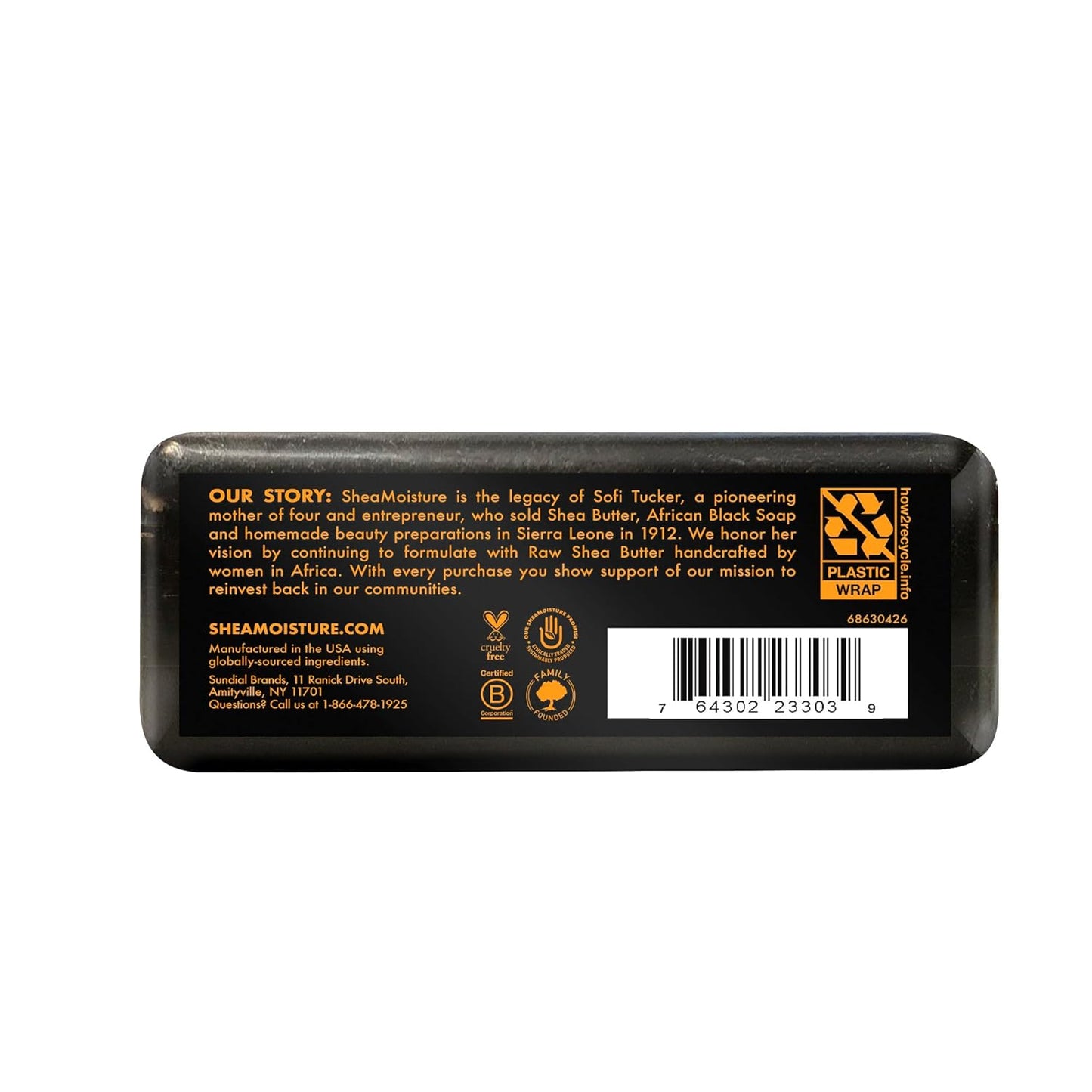 Shea Moisture African Black Soap - Troubled Dry Skin w/Oats, Aloe, & Vitamin E