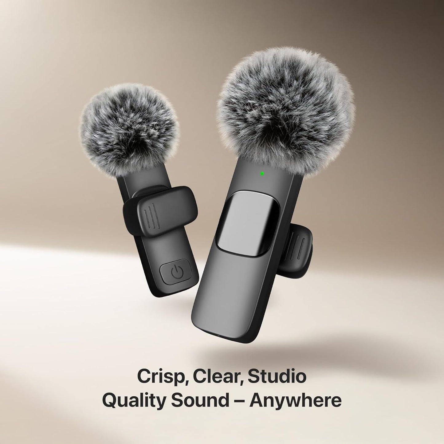 MINI MIC PRO (Latest Model) - Wireless Lavalier Mic for iPhones & Androids - Video Recording for Content Creators