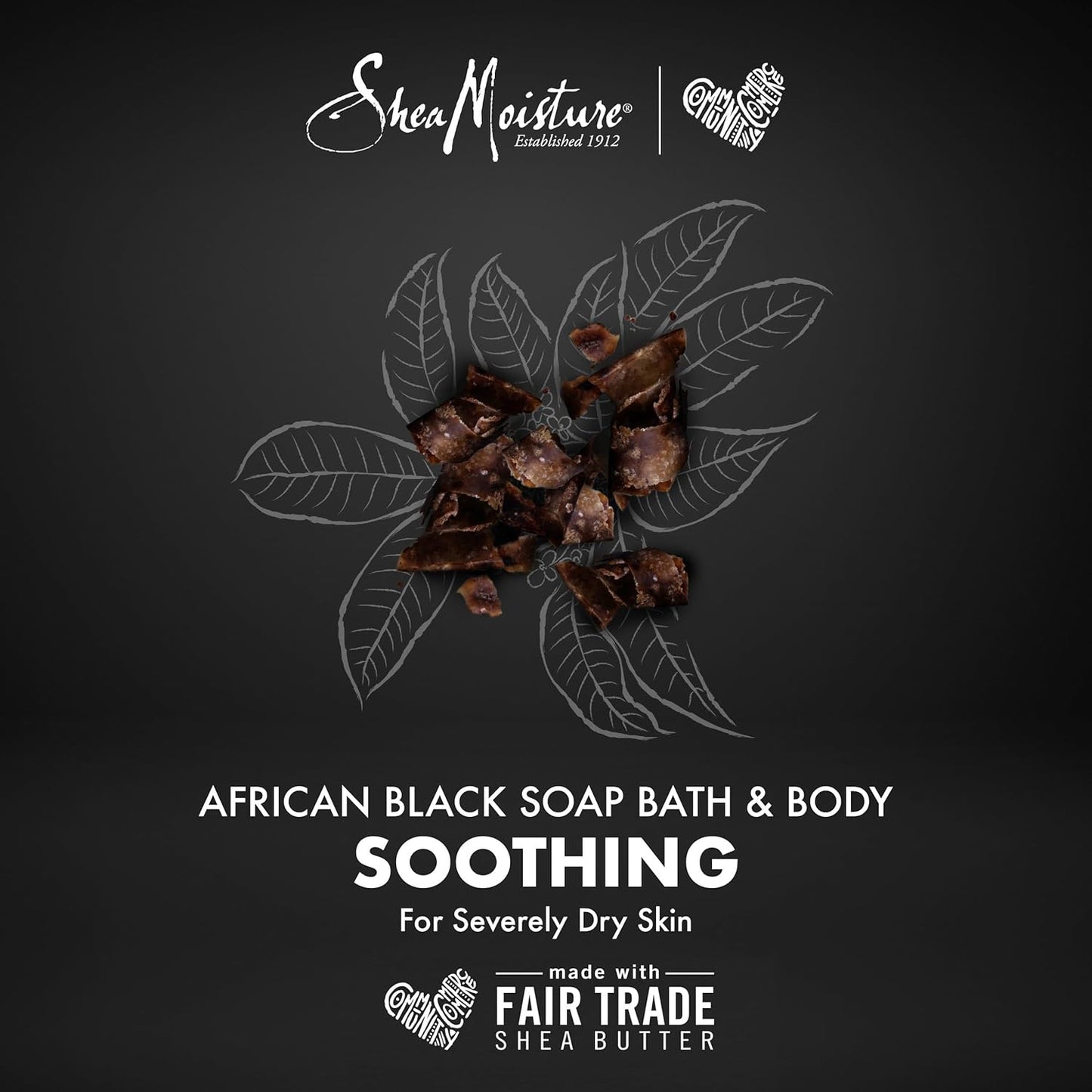 Shea Moisture African Black Soap - Troubled Dry Skin w/Oats, Aloe, & Vitamin E