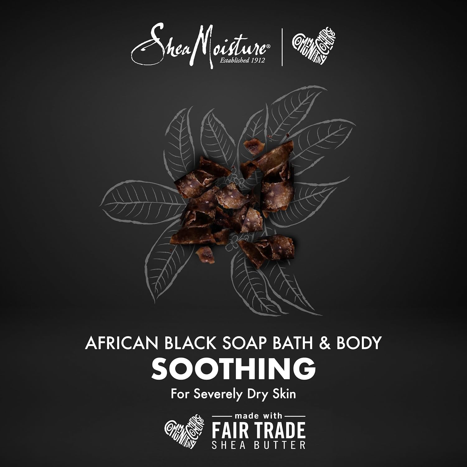 Shea Moisture African Black Soap - Troubled Dry Skin w/Oats, Aloe, & Vitamin E