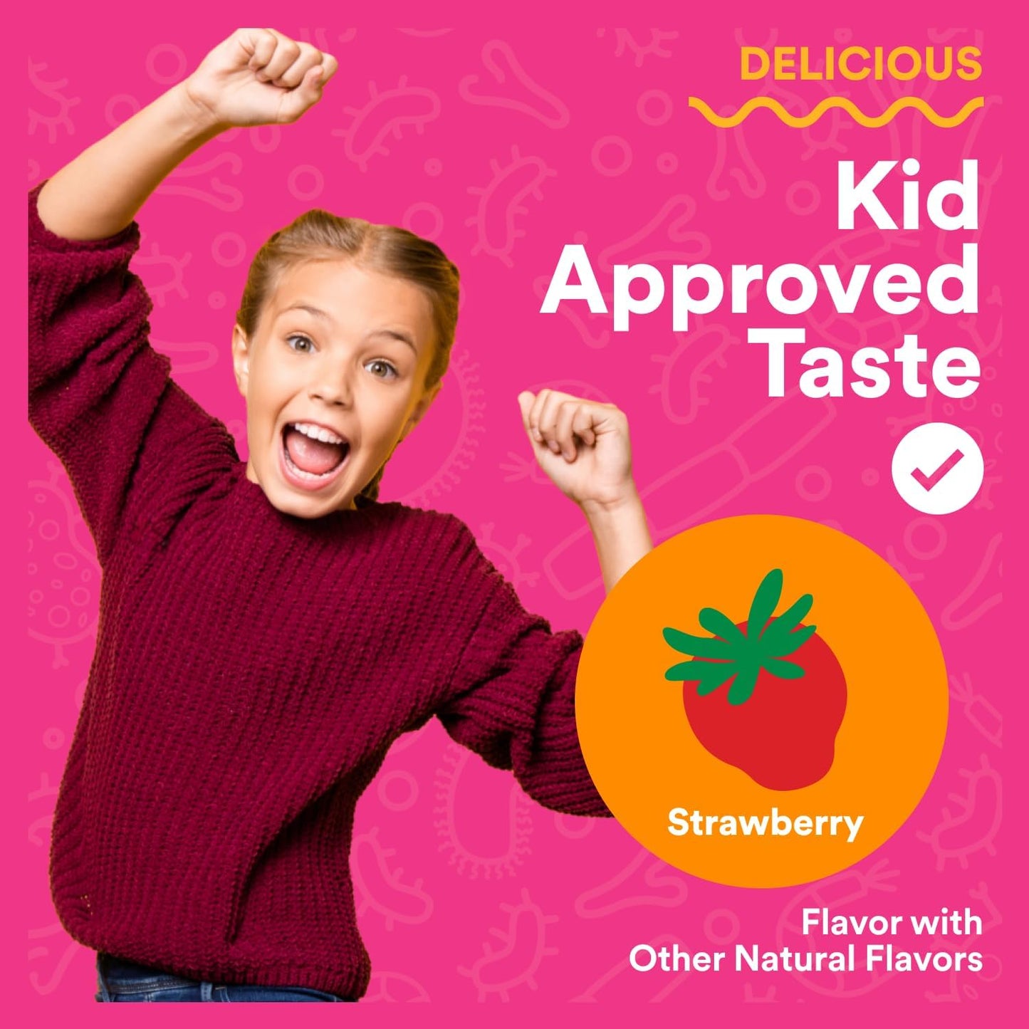 Smarty Pants Kids Probiotic & Prebiotic Gummies for Digestive Health - Clinically Studied Prebiotic for Immune Support - Ages 3+
