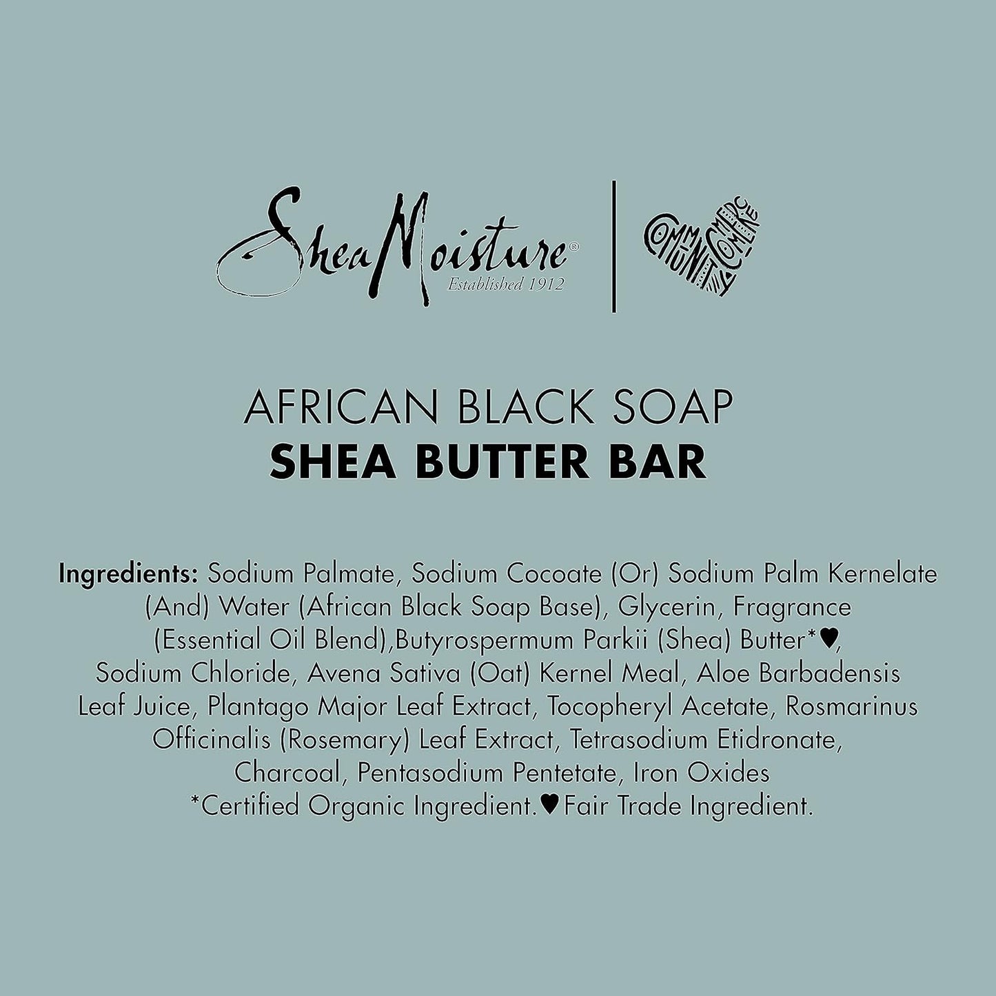 Shea Moisture African Black Soap - Troubled Dry Skin w/Oats, Aloe, & Vitamin E