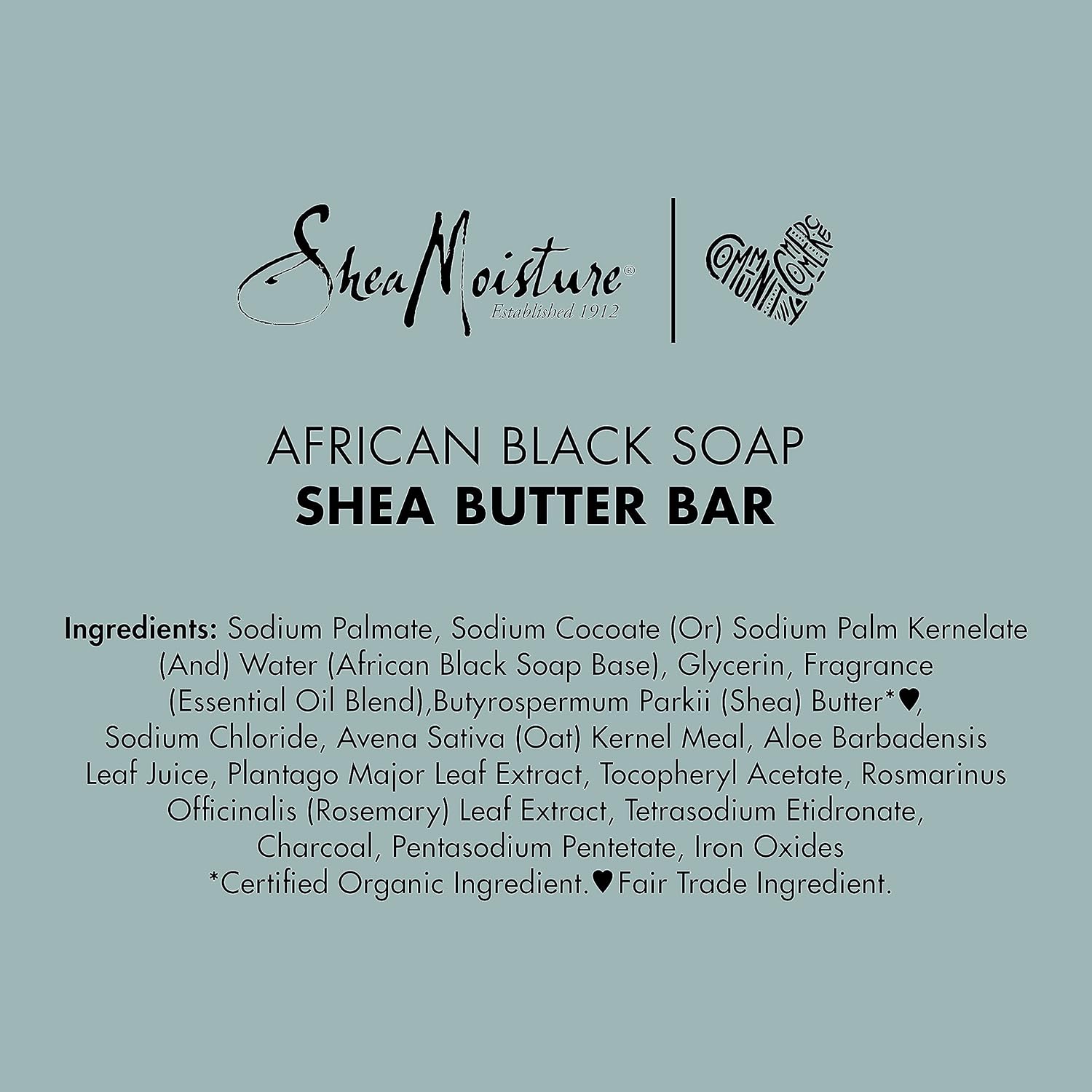Shea Moisture African Black Soap - Troubled Dry Skin w/Oats, Aloe, & Vitamin E
