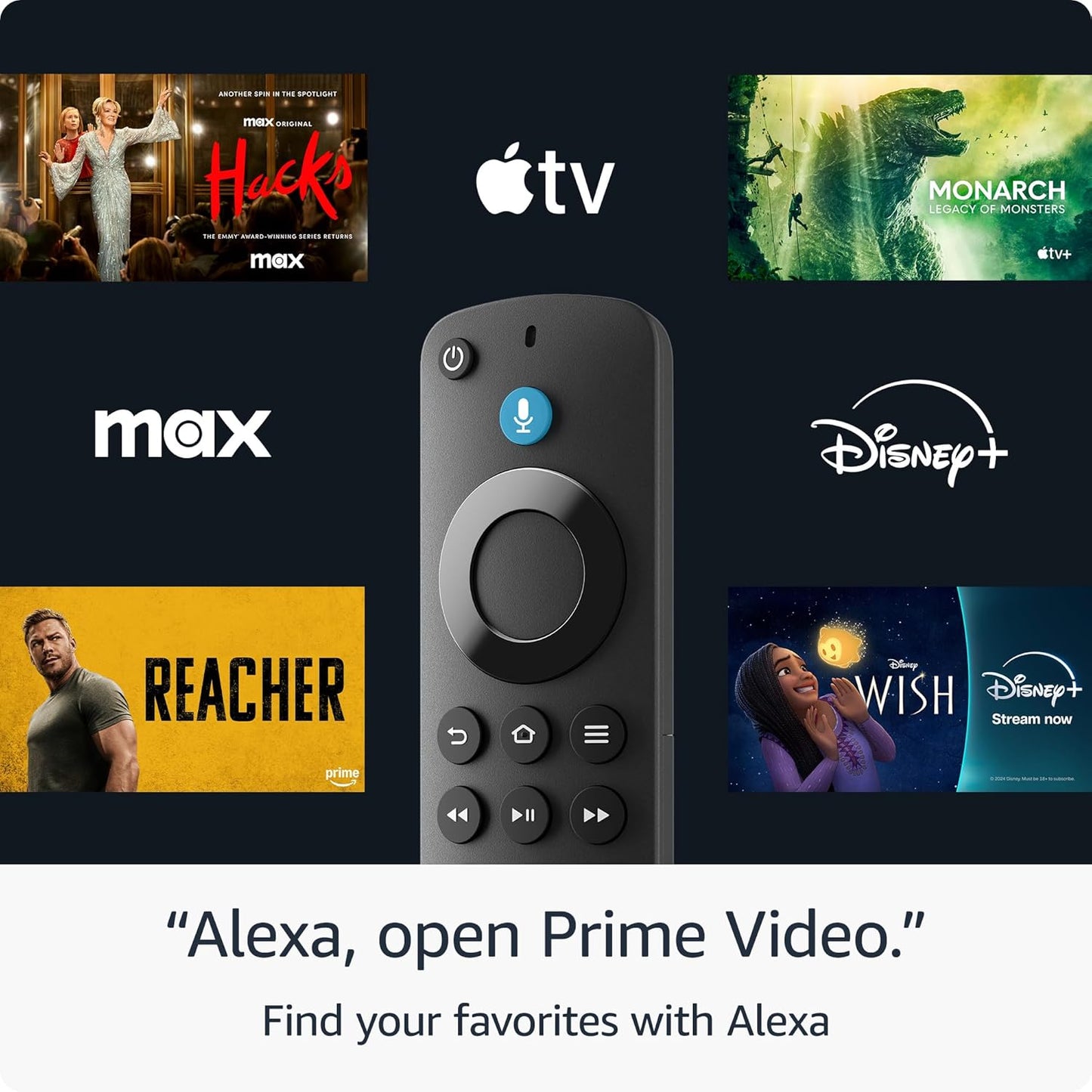Fire TV Stick HD (Newest Model), Free and Live TV, HD Streaming