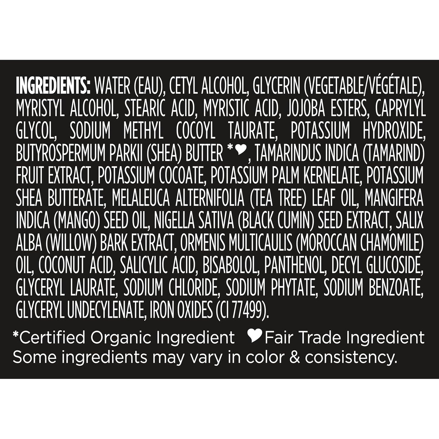 Facial Wash and Scrub African Black Soap for Blemish Prone Skin to Clarify Skin 4 Oz