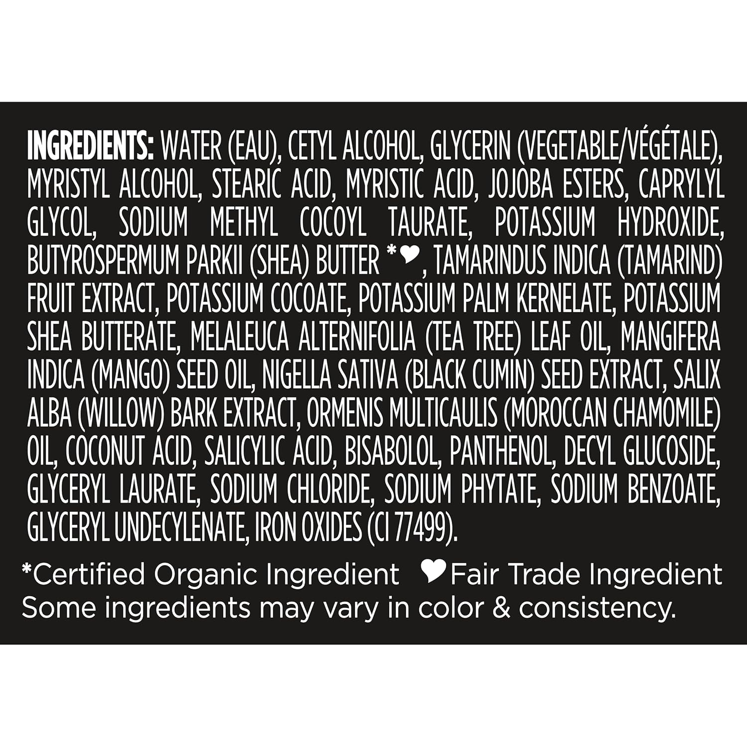 Facial Wash and Scrub African Black Soap for Blemish Prone Skin to Clarify Skin 4 Oz