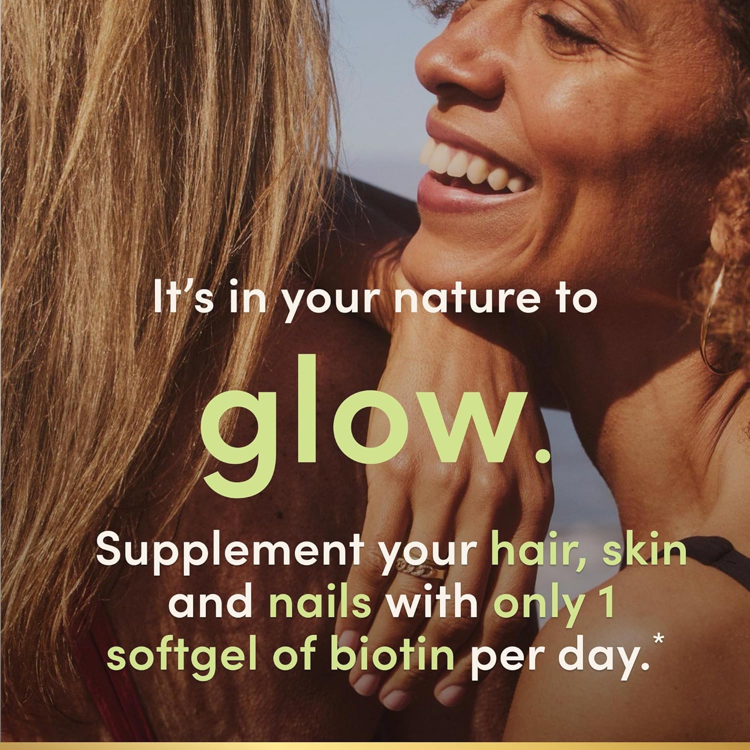 Biotin, Supports Healthy Hair, Skin and Nails, 10,000 Mcg, Rapid Release Softgels, 120 Ct