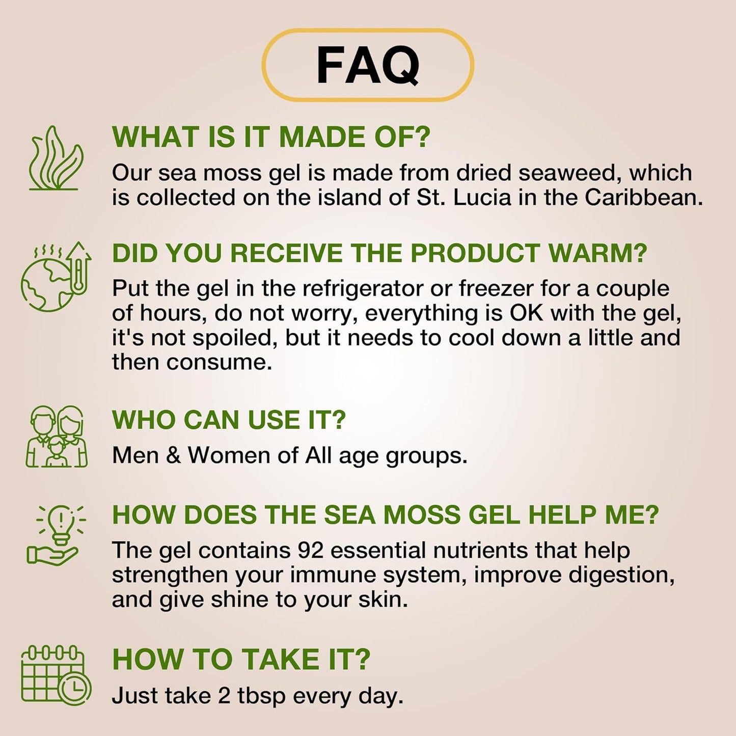 Wildcrafted Irish Sea Moss Gel –7 Flavors- Nutritious Raw Seamoss Rich in Minerals, Proteins & Vitamins – Antioxidant Health Sea Moss, Vegan Made in USA (MANGO/PINEAPPLE, 1)