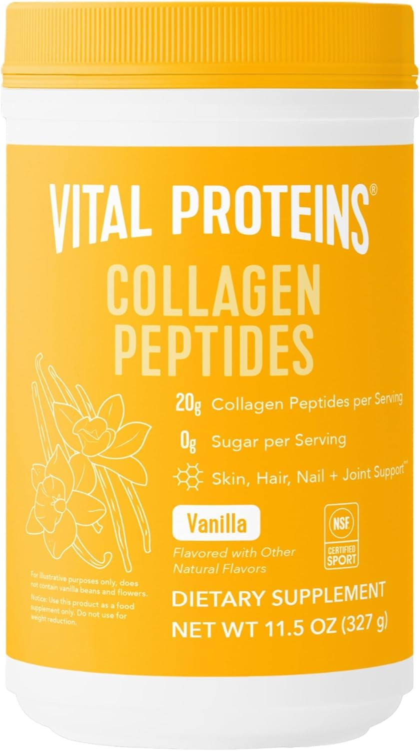 Collagen Peptides Powder - Supports Hair, Nail, Skin, Bone & Joint Health, Unflavored, Collagen Protein 9.33 OZ
