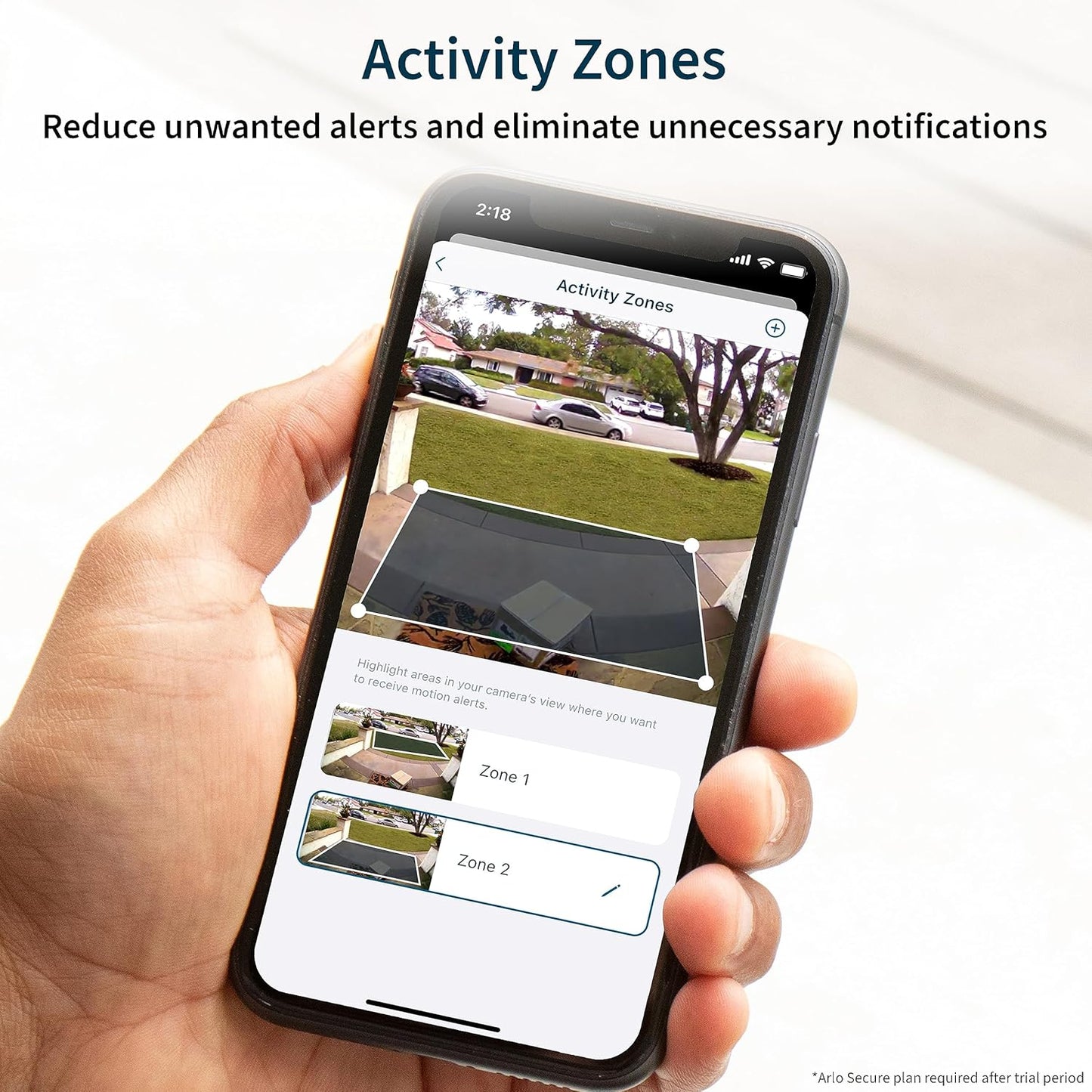 Video Doorbell 2K | 2Nd Gen | Wireless/Wired Option, 2-Way Audio, Night Vision, Head to Toe Video View, Integrated Siren | Live Stream | Real Time Notifications |180 Deg Wide View, White
