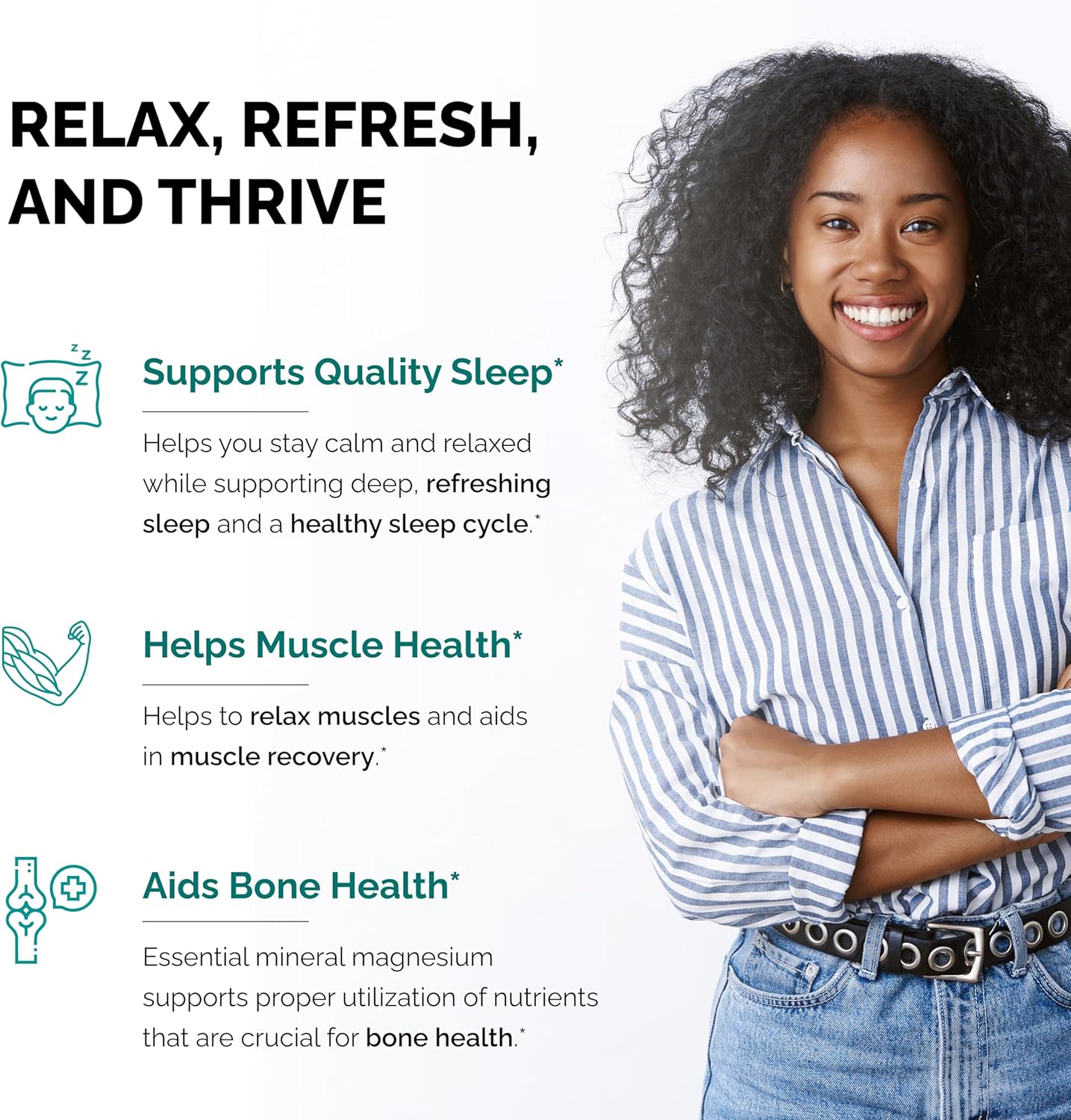 Magnesium Glycinate 400Mg Capsules with Quercetin | Quality Sleep, Relaxation, Muscle, Bone Health & Immune Support | 120 Count | Easy to Swallow | for Women and Men