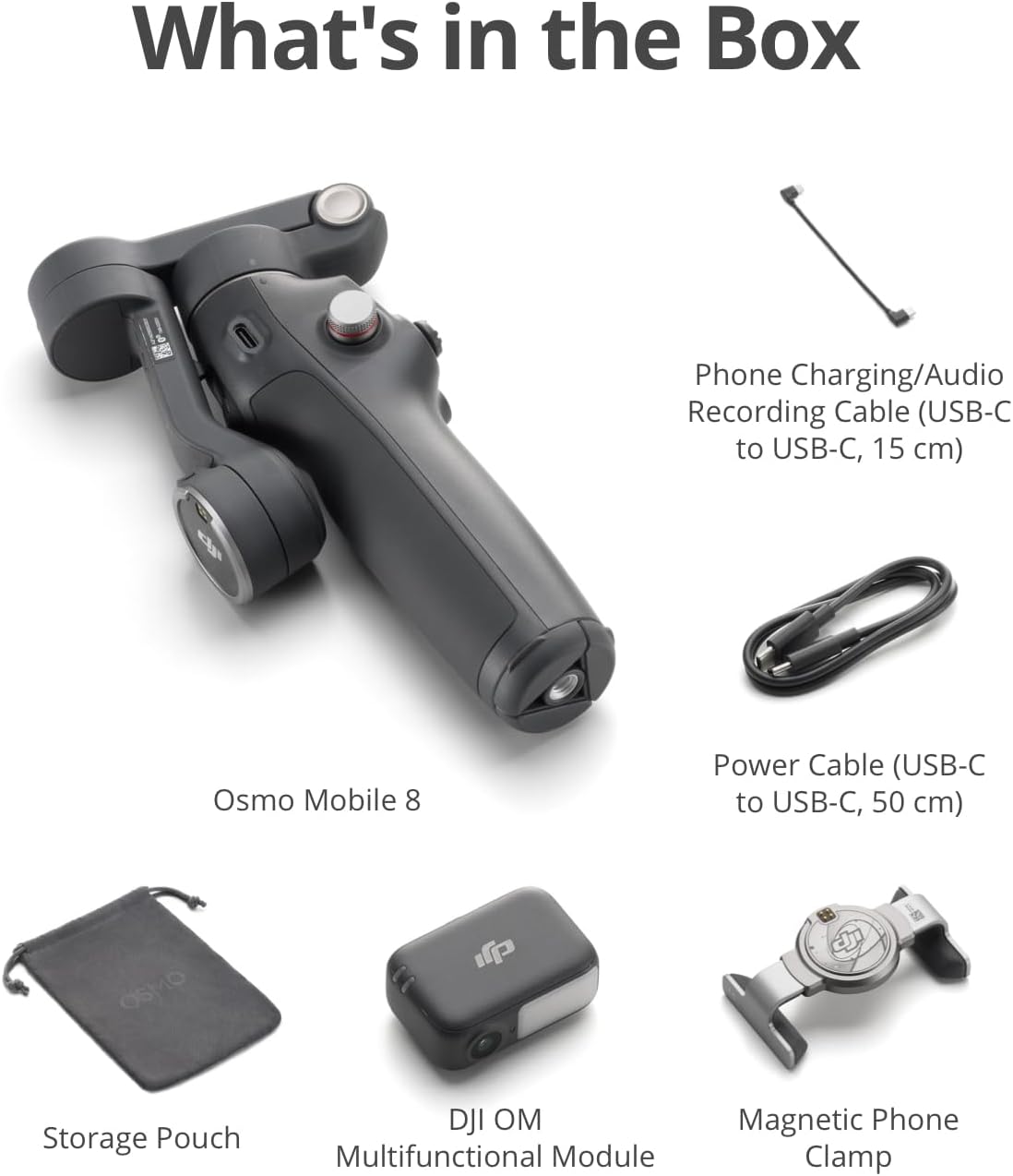 DJI Osmo Mobile 8 Advanced Tracking Gimbal Stabilizer