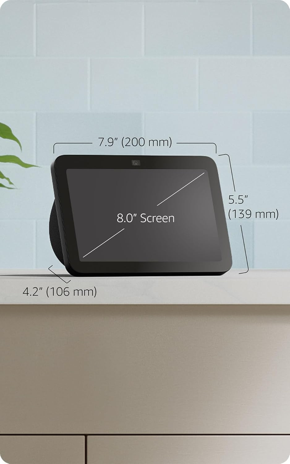 Echo Show 8 Smart Display with Alexa for Home | 3rd Gen