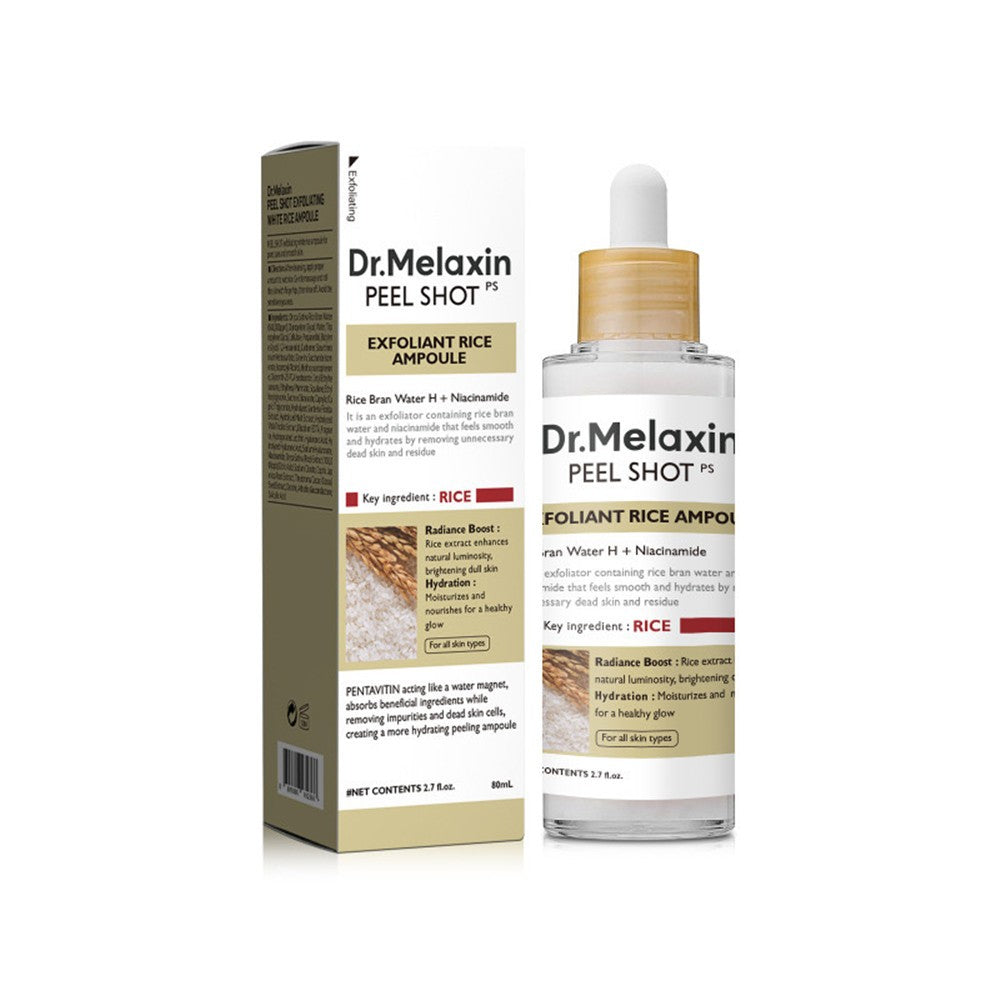 Dr Melaxin Peel Shot Glow Exfoliant Rice Ampoule
