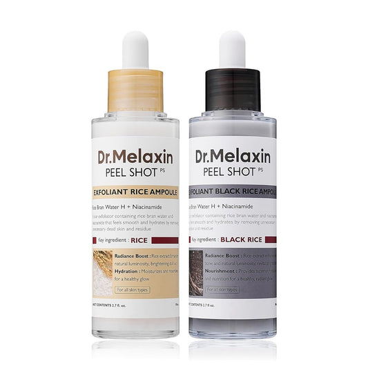 Dr Melaxin Peel Shot Glow Exfoliant Rice Ampoule