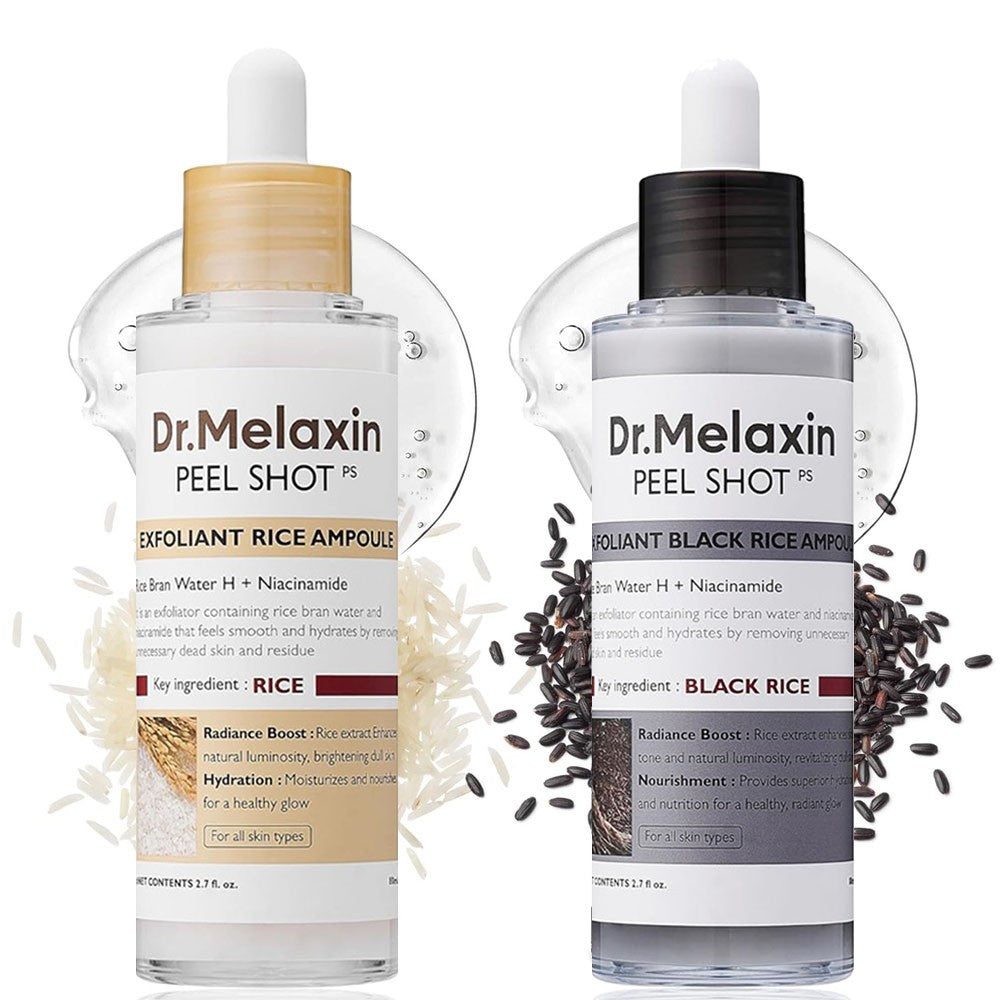 Dr Melaxin Peel Shot Glow Exfoliant Rice Ampoule