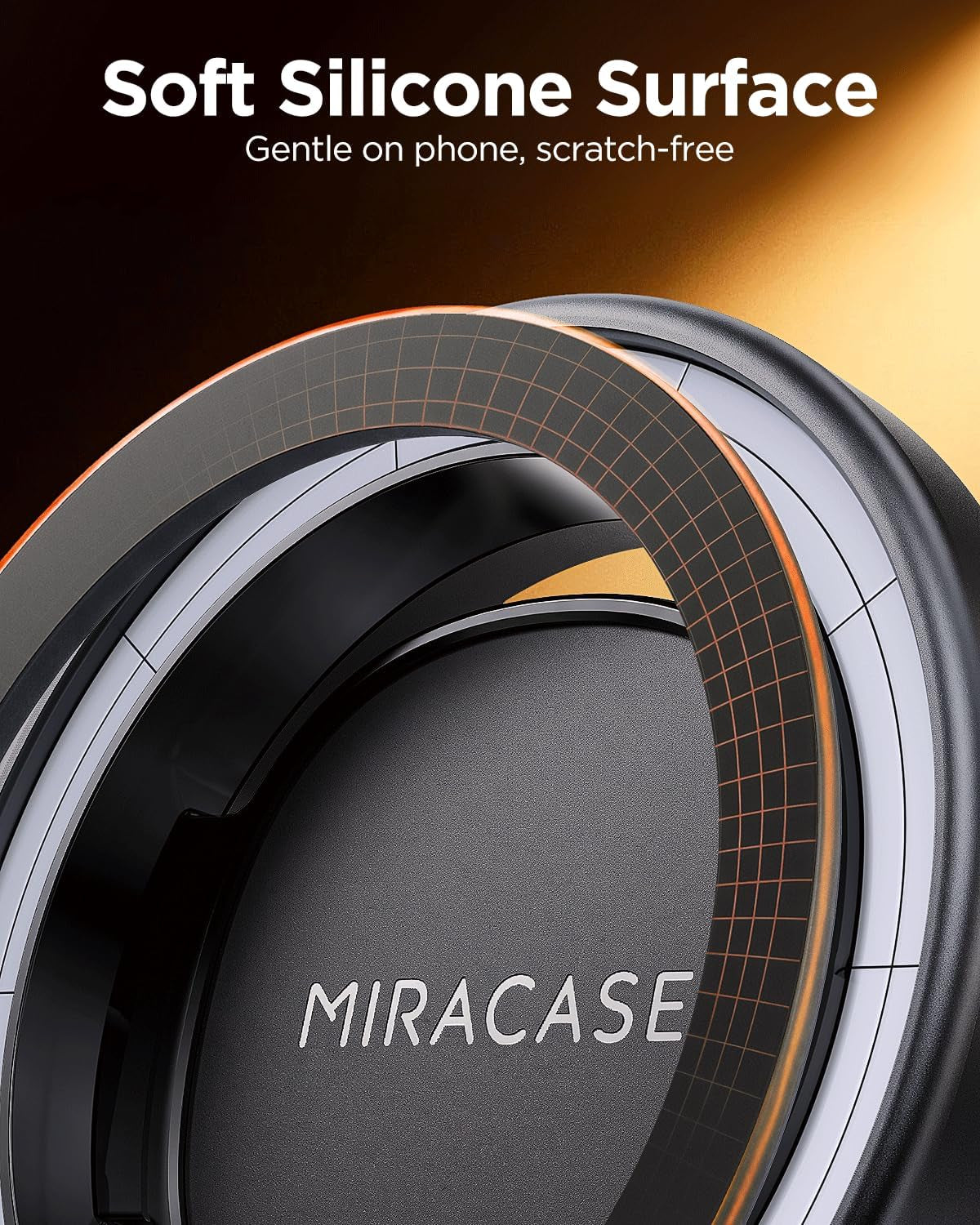 Miracase Magnetic Phone Holder for Secure Hands-Free Driving