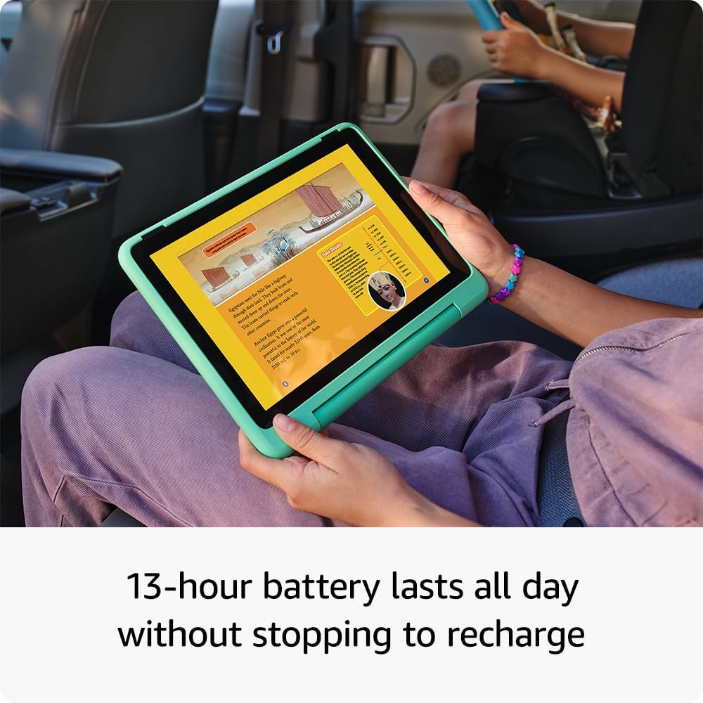 Fire HD 10 Pro Kids Tablet – Durable Learning & Entertainment Device for Kids