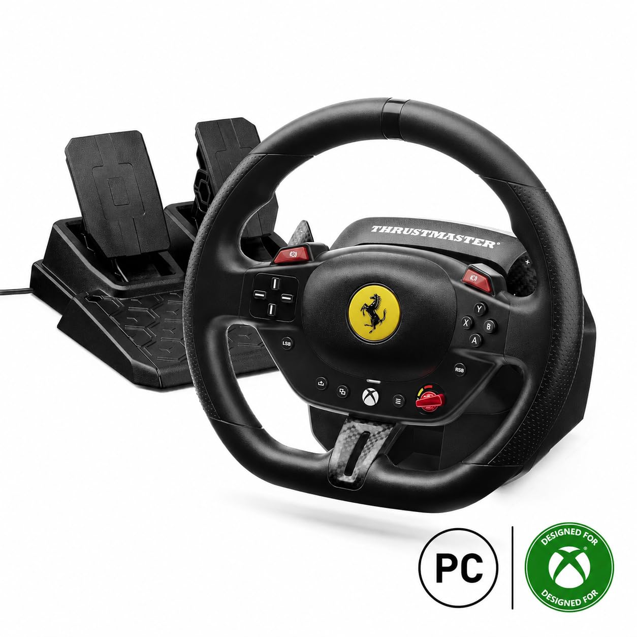 Thrustmaster T98 Ferrari 296 GTB Racing Wheel | PS5, PS4 & PC