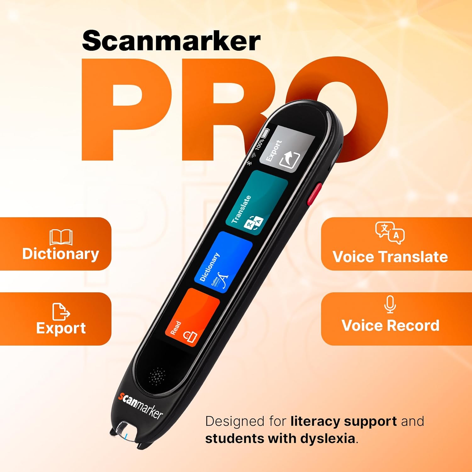 Scanmarker Pro Translation Reading Pen for Fast Learning