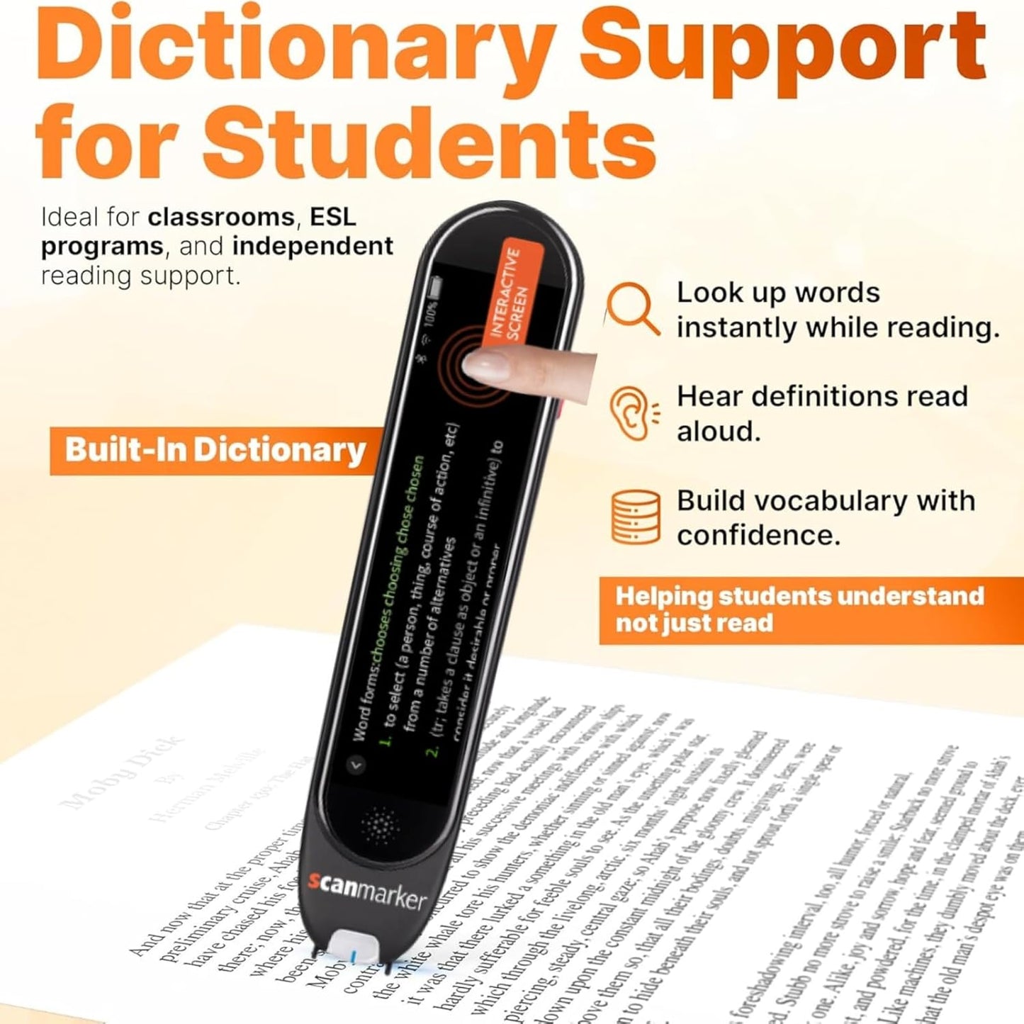 Scanmarker Pro Translation Reading Pen for Fast Learning
