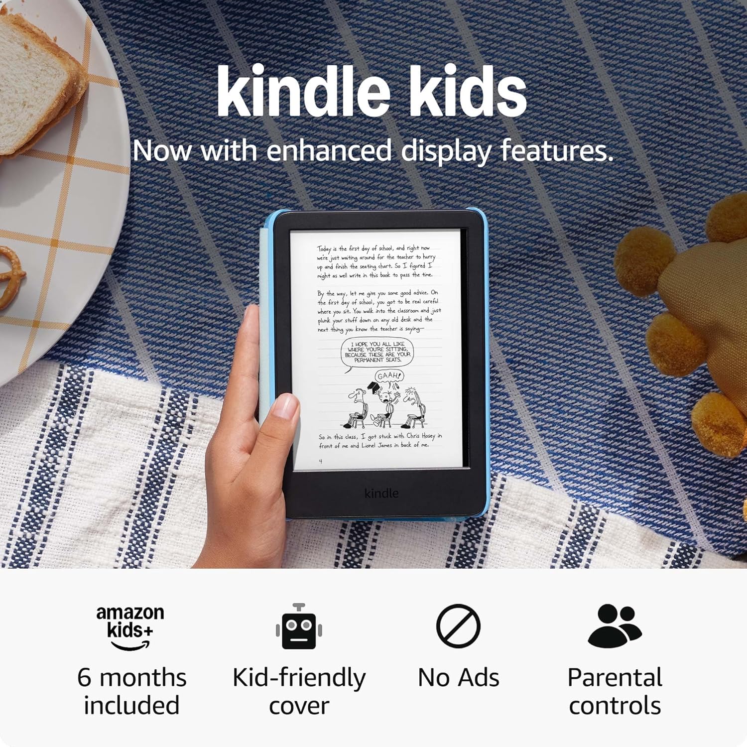 Kindle Kids E-Reader for Young Readers 