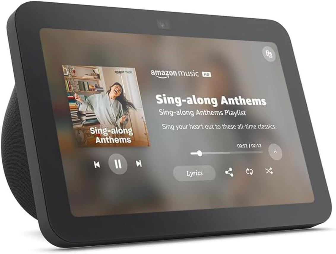 Echo Show 8 Smart Display with Alexa for Video Calls & Home Control