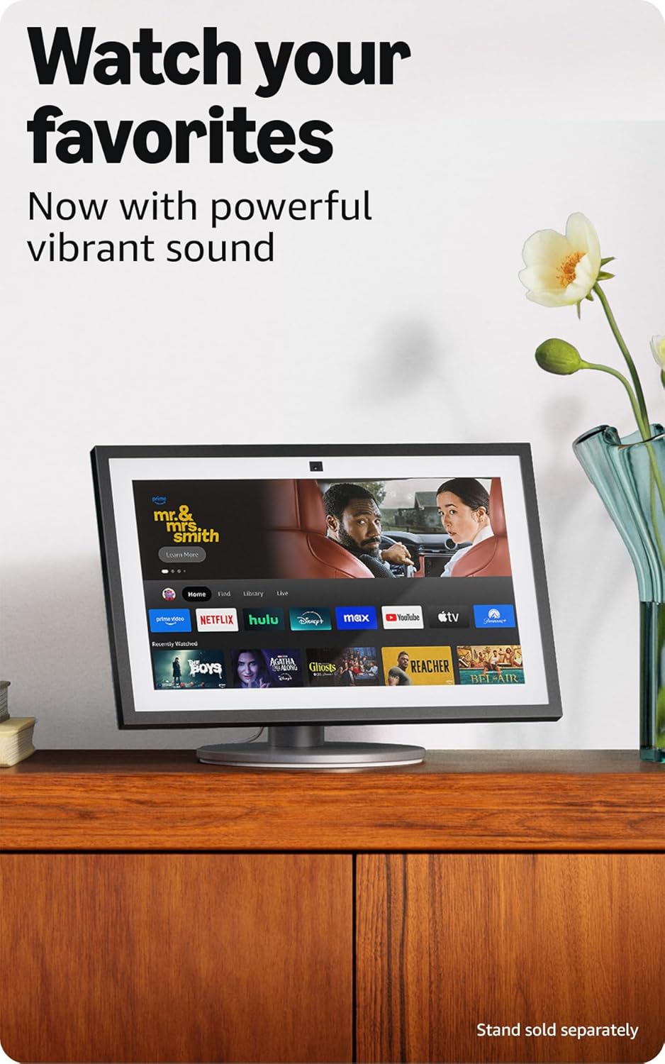 Echo Show 15 Smart Display with Alexa for Home Organization