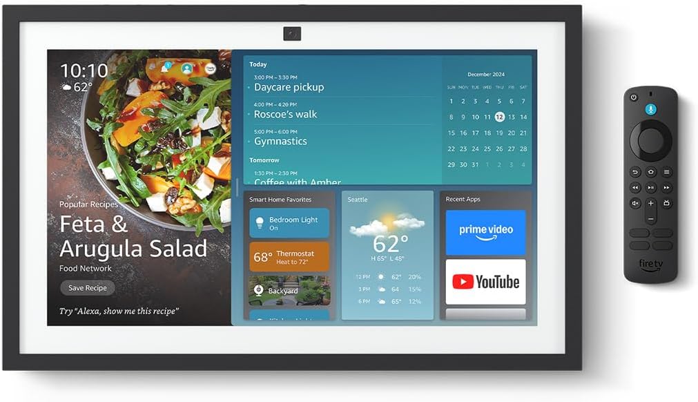 Echo Show 15 Smart Display with Alexa for Home Organization