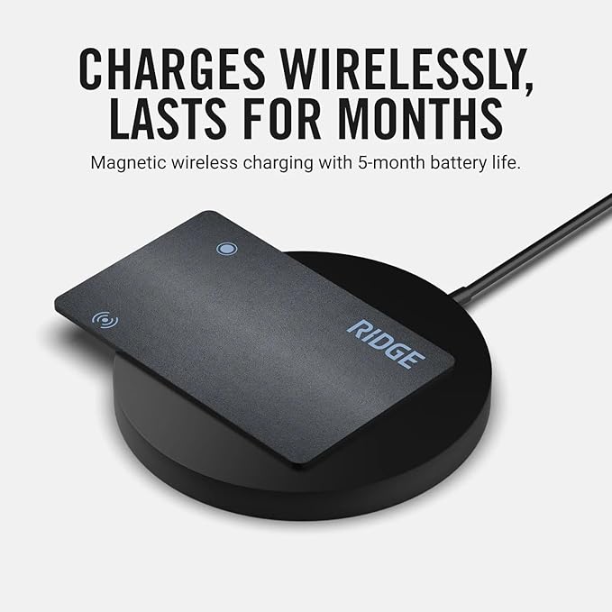 Ridge Wallet Tracker Card – Smart Wallet Tracking Solution