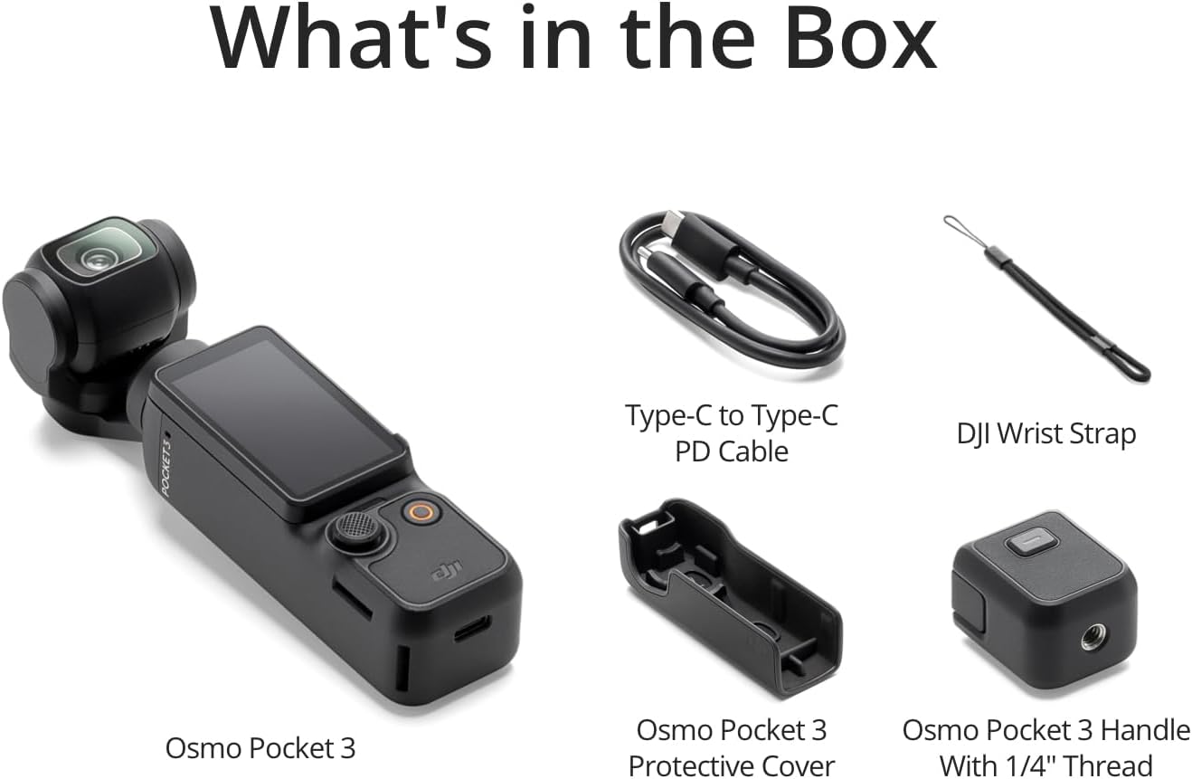 DJI Osmo Pocket 3 Vlogging Camera 4K Creator Edition