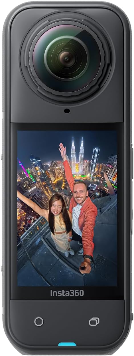 Insta360 X5 72MP 8K Action Camera – AI-Powered 360° Video & Photo Camera