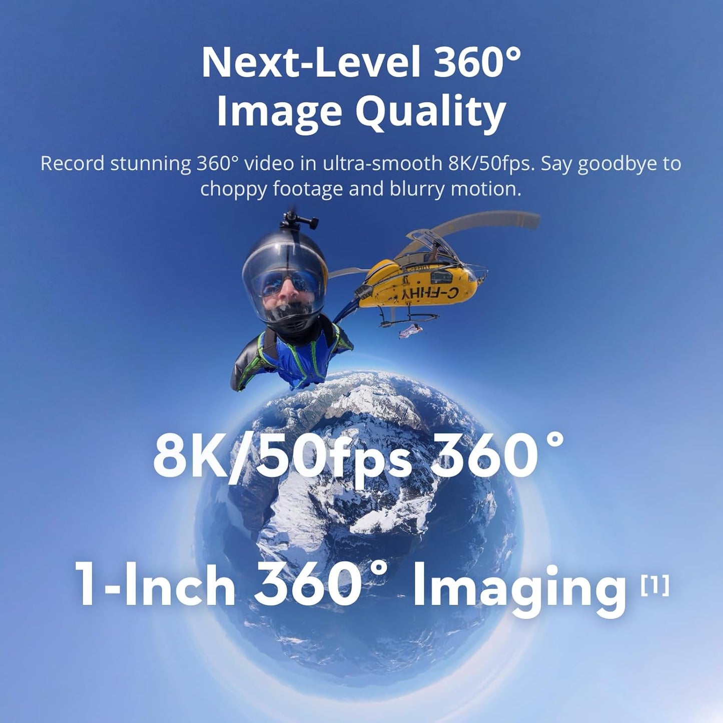 DJI Osmo 360 Action Camera 8K AI Dual Lens Camera