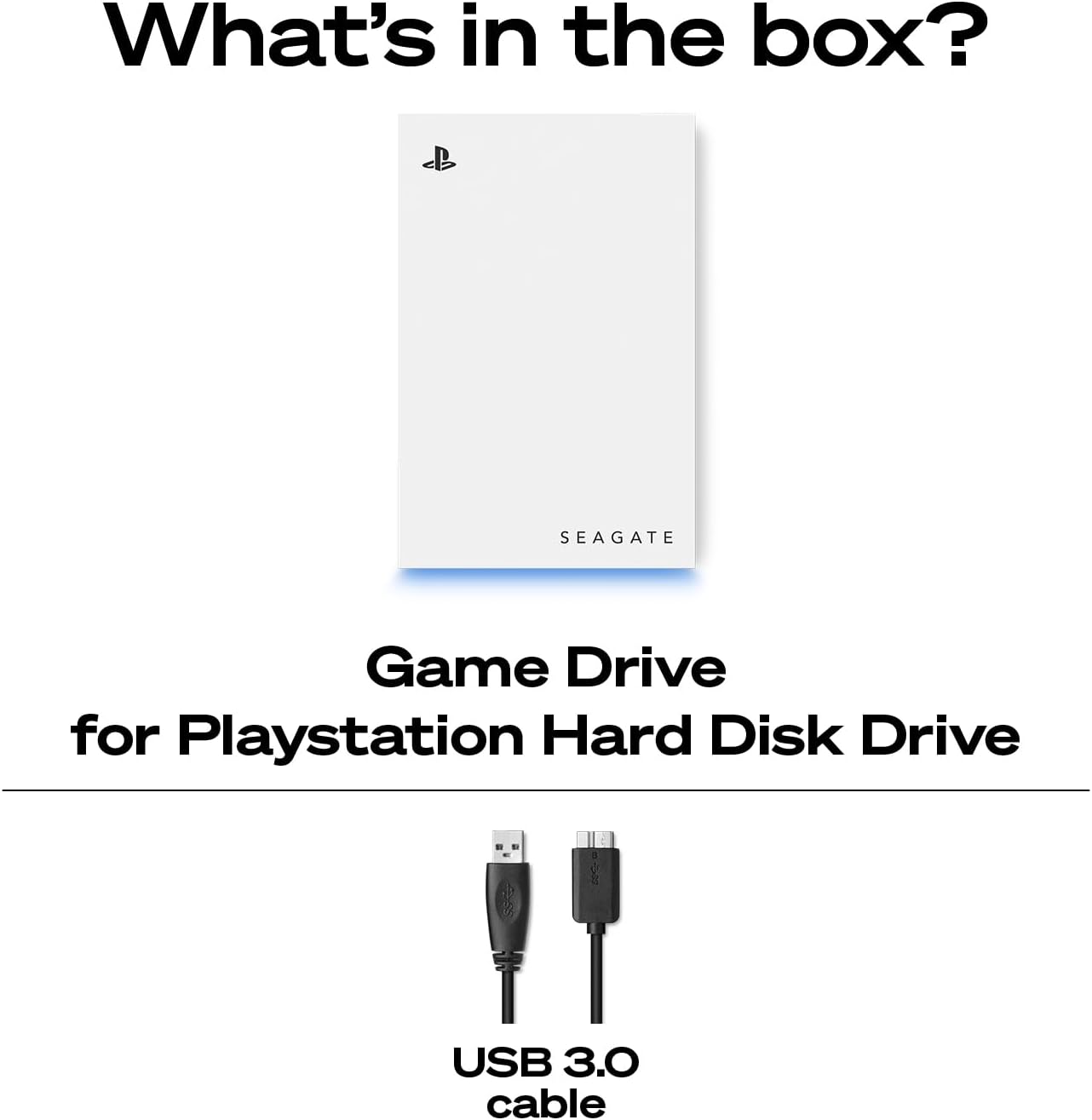 Seagate Game Drive SSD for PS5 High-Speed External Storage
