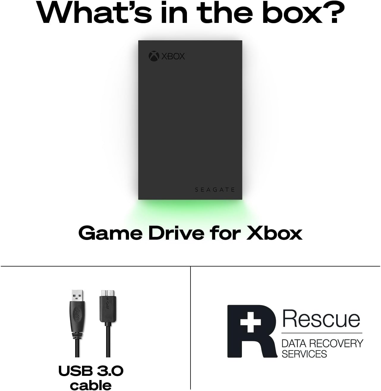 Seagate Game Drive SSD for Xbox Portable High-Speed Storage Expansion