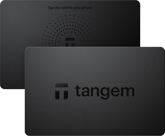 Tangem Crypto Cold Storage Wallet – Secure NFC Hardware Wallet
