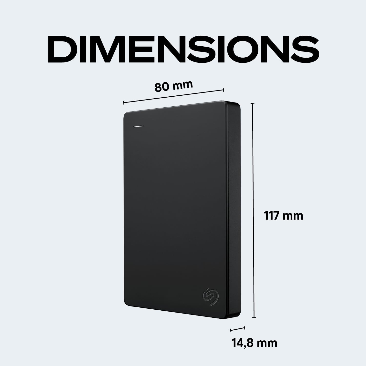 Seagate 2TB External Hard Drive Portable USB 3.0 Storage
