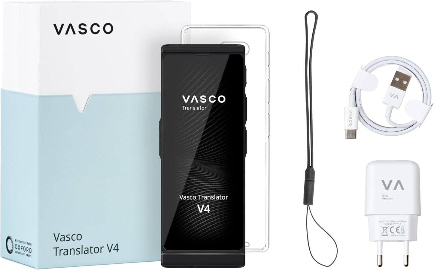 Vasco V4 Language Translator with Lifetime Global Connectivity